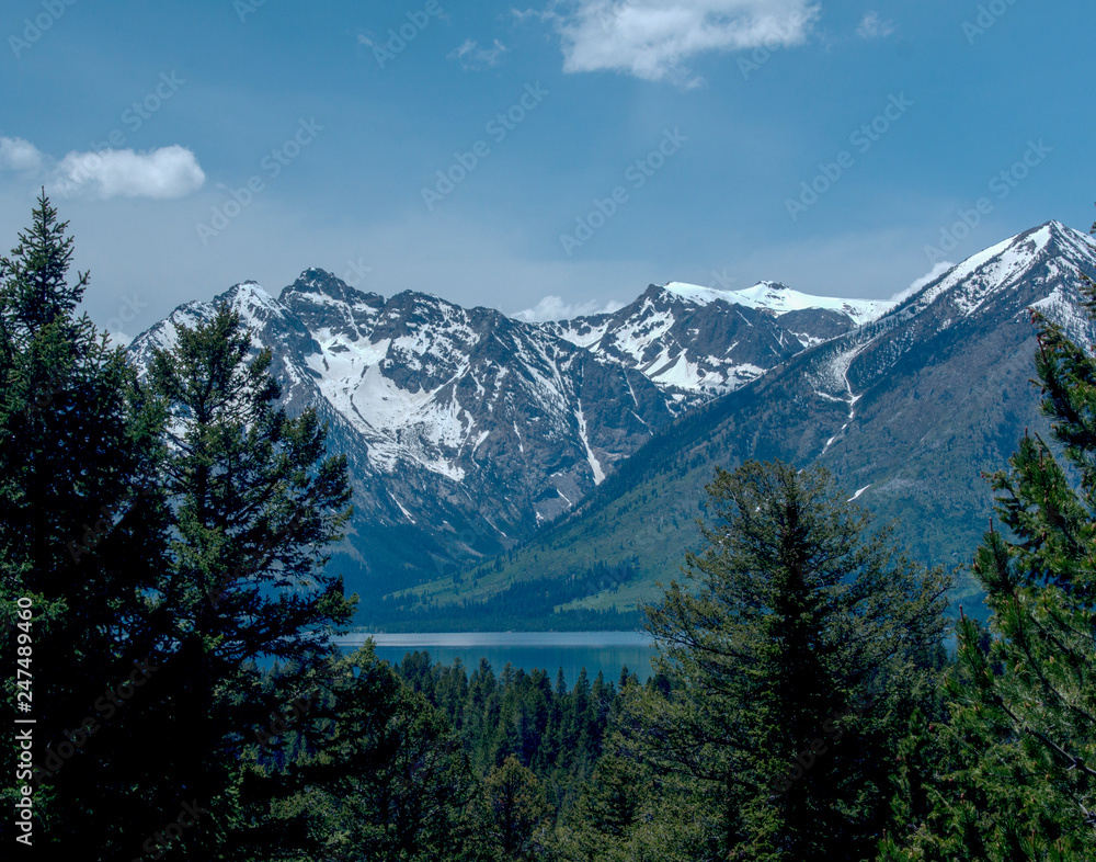 view of mountains