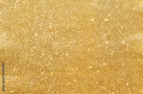 golden glitter abstract background 