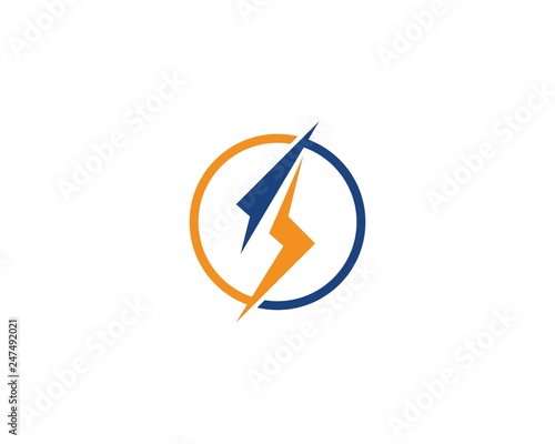 Free Download  Lightning Logo Template - GFXLoad