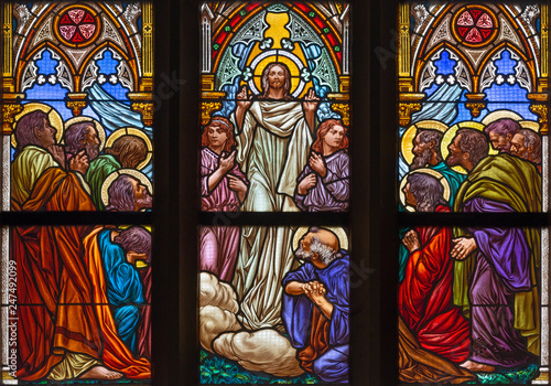 PRAGUE, CZECH REPUBLIC - OCTOBER 12, 2018: The Ascension of the Lord on the w...