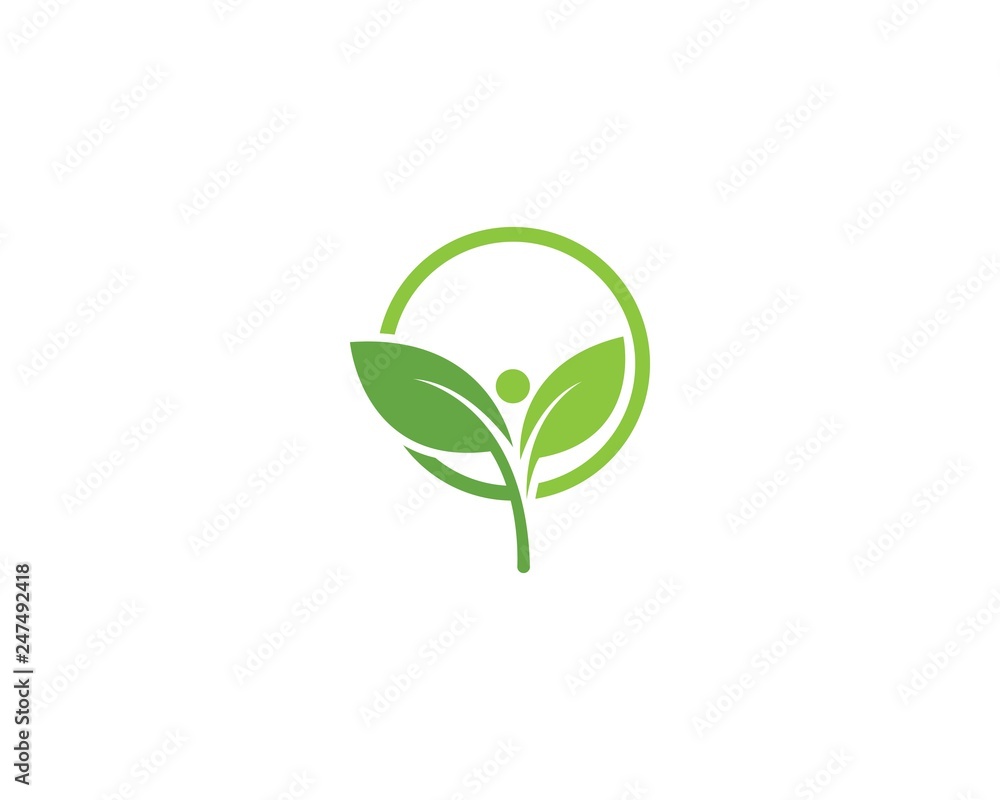 green leaf logo vector green leaf logo vector