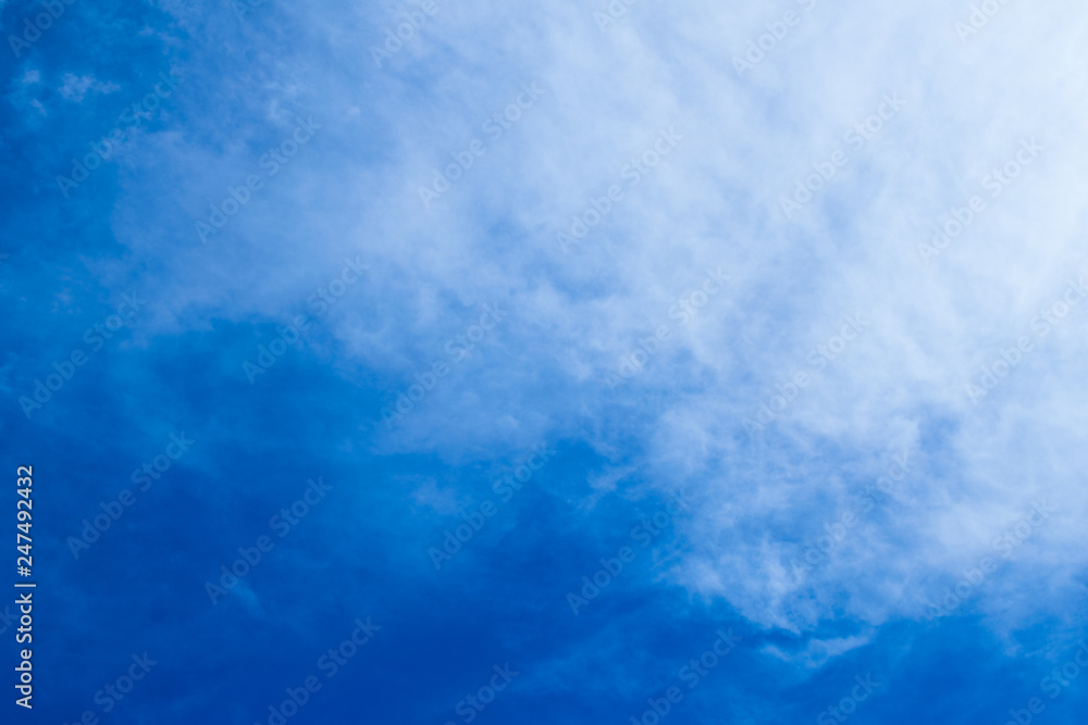 clouds on the blue sky clouds on the blue sky