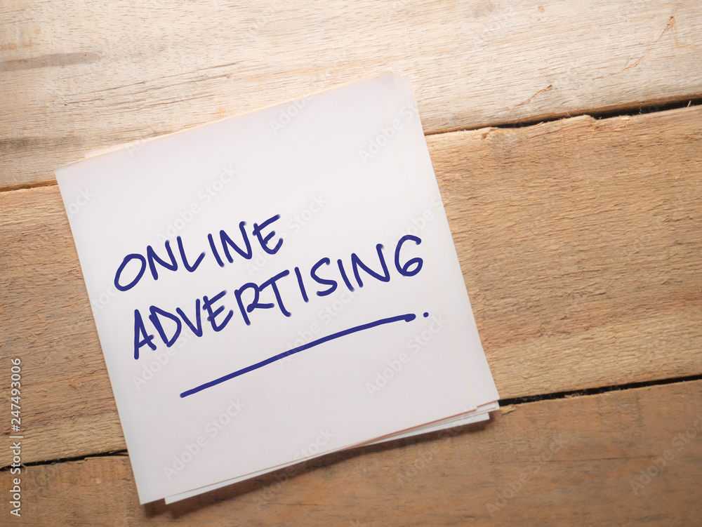 Online Advertising, Motivational Business Marketing Words Quotes Concept Online Advertising, Motivational Business Marketing Words Quotes Concept