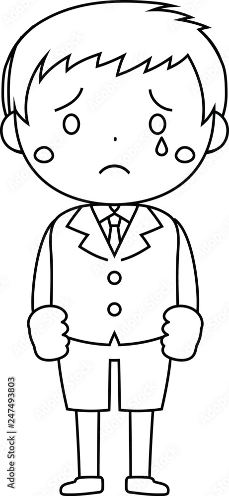 Active male students representing emotion outline Active male students representing emotion outline