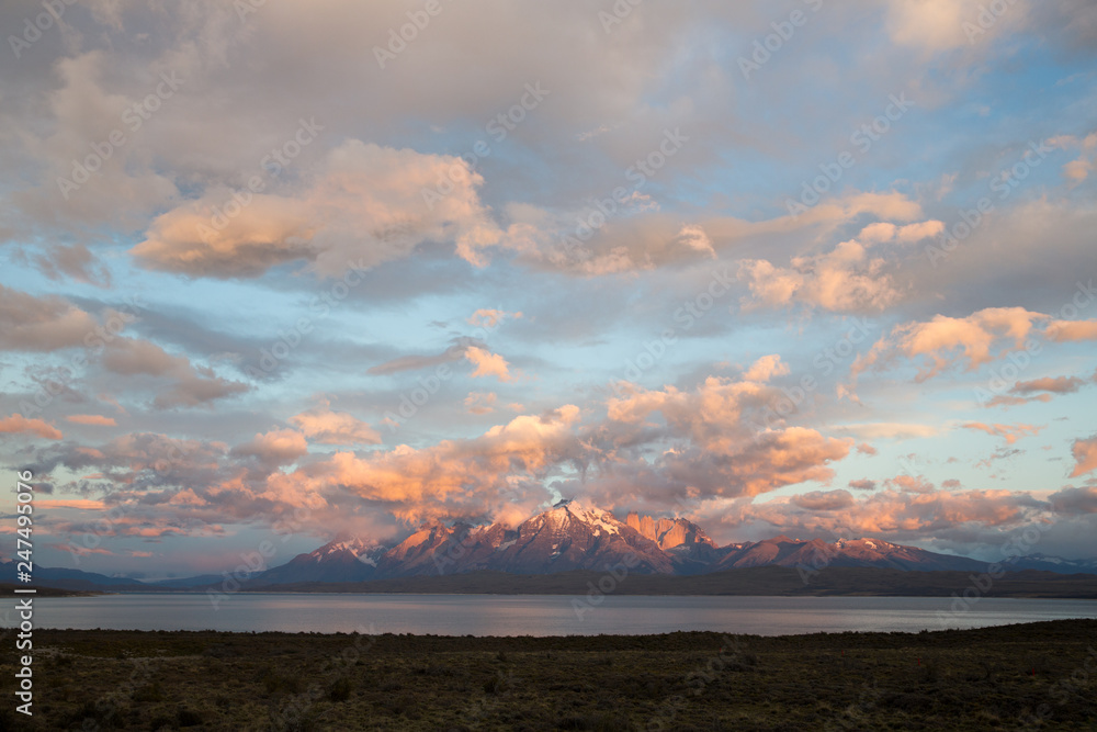 Torres del Paine National Park, Chile. Torres del Paine National Park, Chile.