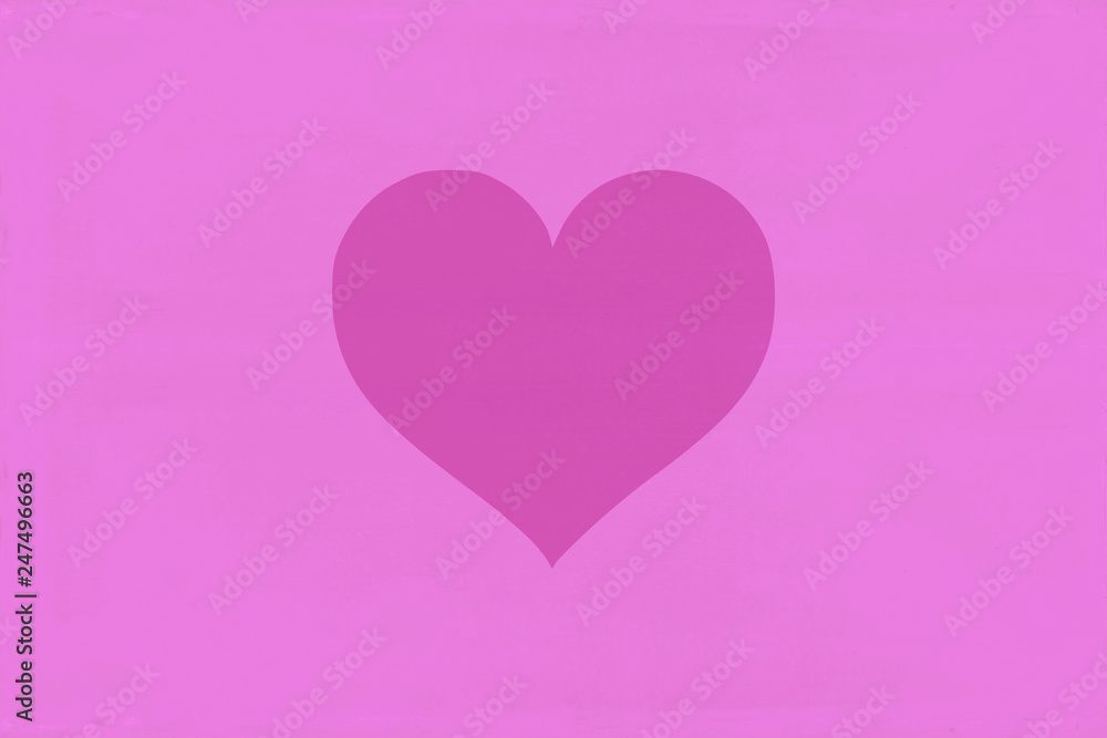Purple Heart Romance Tone Icon Texture Art Background Pattern Design Graphic