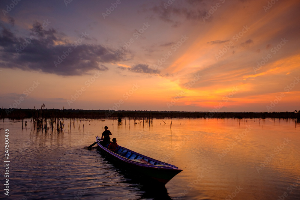Sebangau River  Central Kalimantan Indonesia
