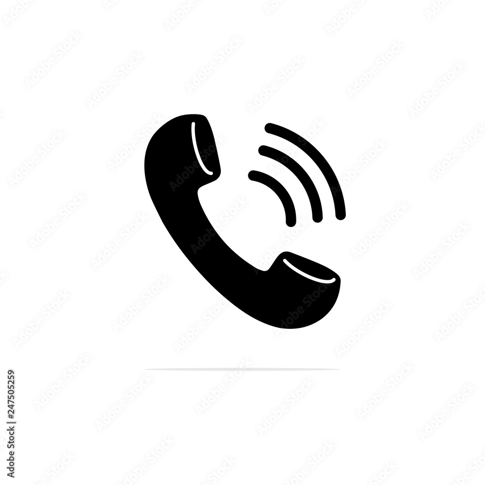 Phone icon. Vector concept illustration for design. Phone icon. Vector concept illustration for design.