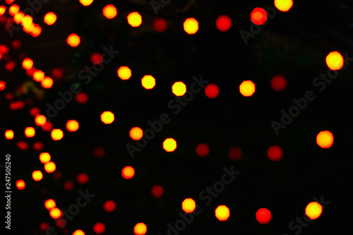 decoration lights lighting effects background for new year christmas holiday bright and colorful