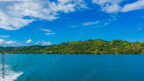 Eine Lagune in der Karibik Samaná