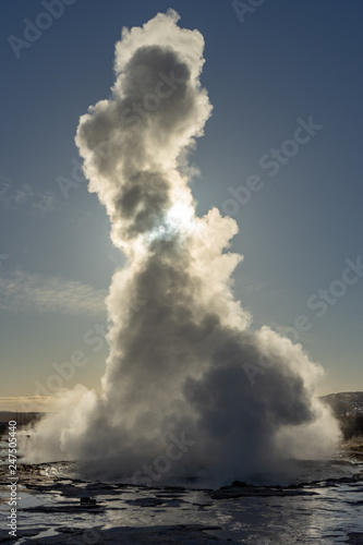 Großer Geysir Island