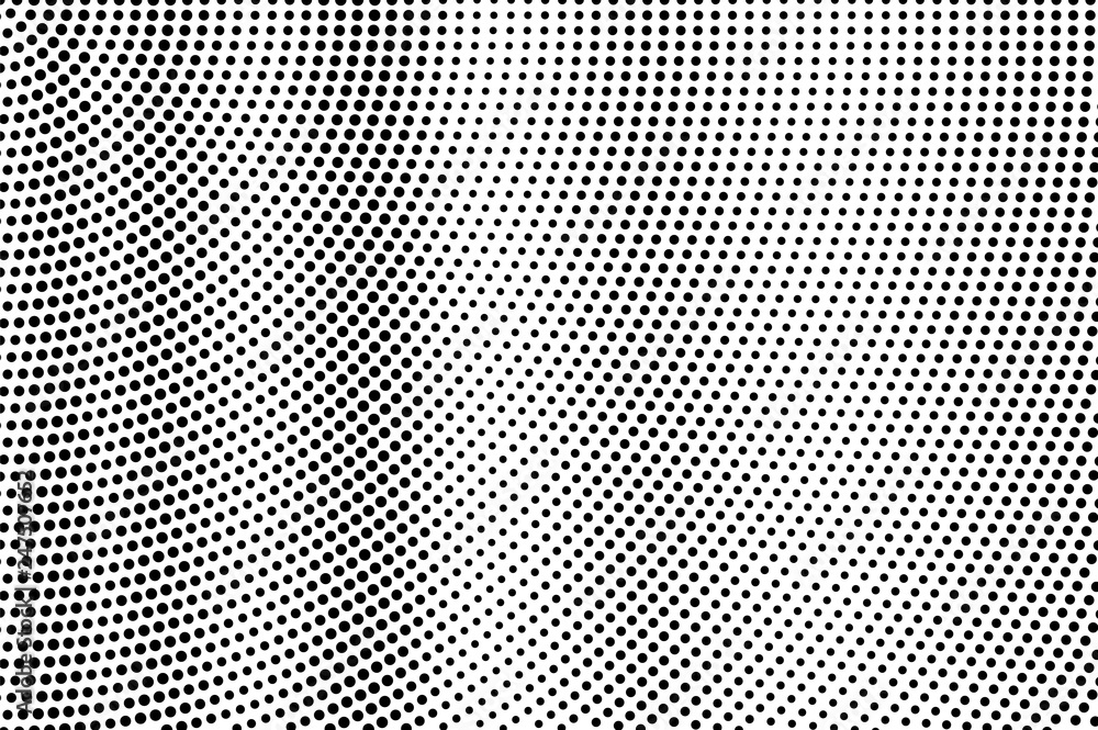 Black on white halftone vector texture. Sparse perforated surface. Rough dotwork gradient. Digital pop art background Black on white halftone vector texture. Sparse perforated surface. Rough dotwork gradient. Digital pop art background