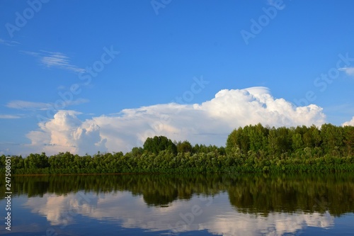 Bank of the river Ket
