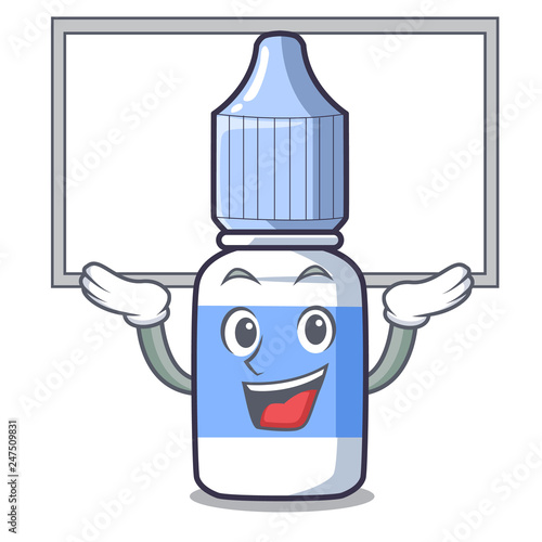Up board eye drops small bottle of character