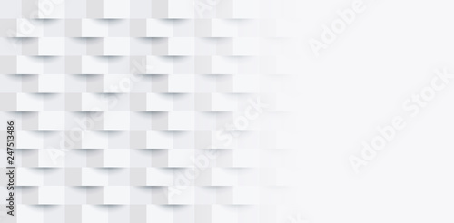 White abstract background vector with blank space for text.