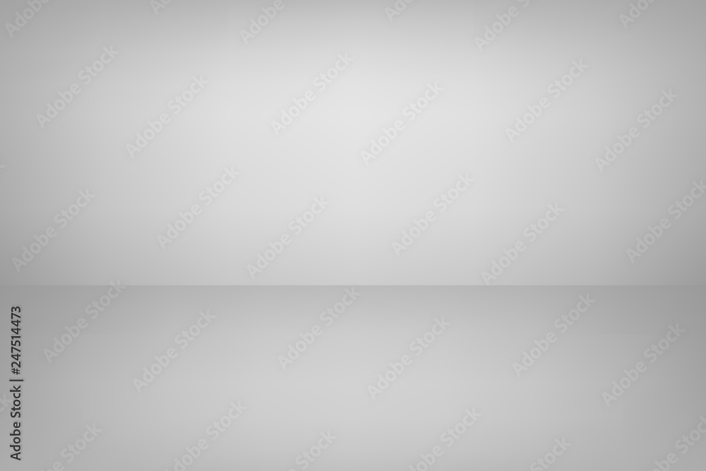 Vector white grey abstract background empty room with spotlight effect Vector white grey abstract background empty room with spotlight effect