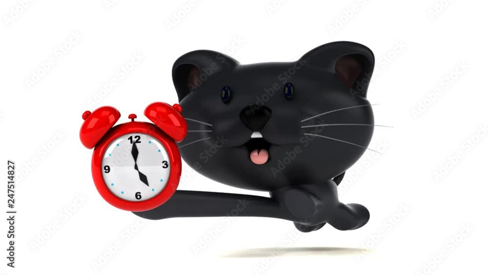 Fun cat running - 3D Animation Fun cat running - 3D Animation