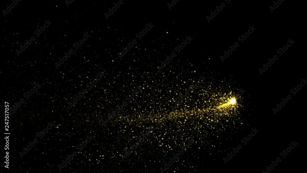 Abstract holiday valentines day background with shining gold sparkling heart particles on black. 4K motion graphic. Abstract holiday valentines day background with shining gold sparkling heart particles on black. 4K motion graphic.