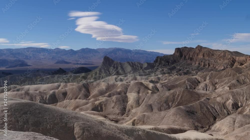 View of Zabriskie Point at Death Valley National Park, California, USA View of Zabriskie Point at Death Valley National Park, California, USA