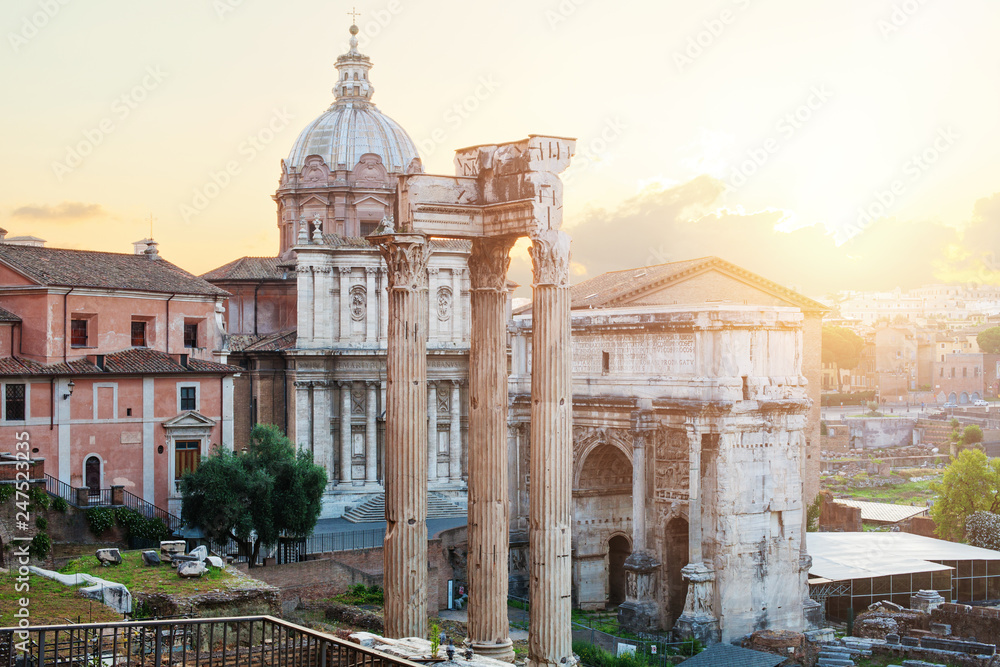 Forum. Rome landmark. Rome, Italy