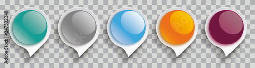 Bunte Abstrakte Sprechblasen Header