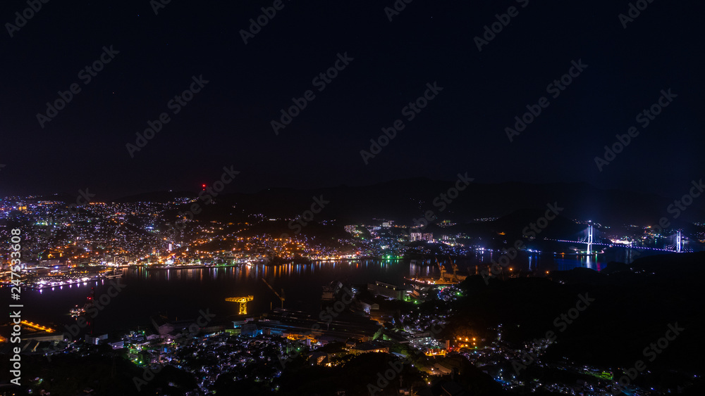  A night view of Nagasaki　　長崎の夜景１