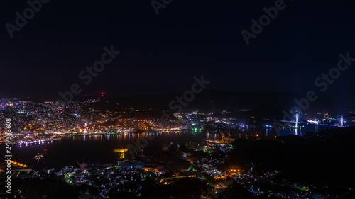  A night view of Nagasaki 長崎の夜景１