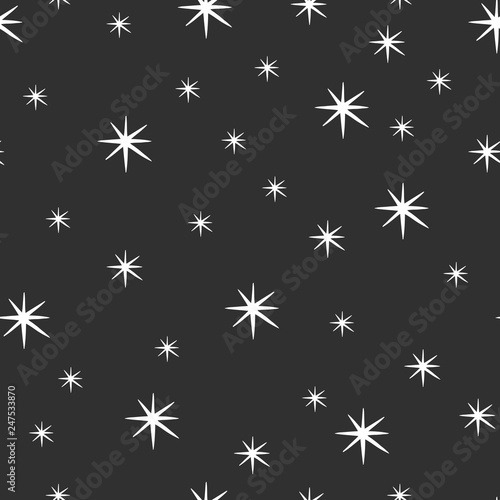 Seamless star pattern