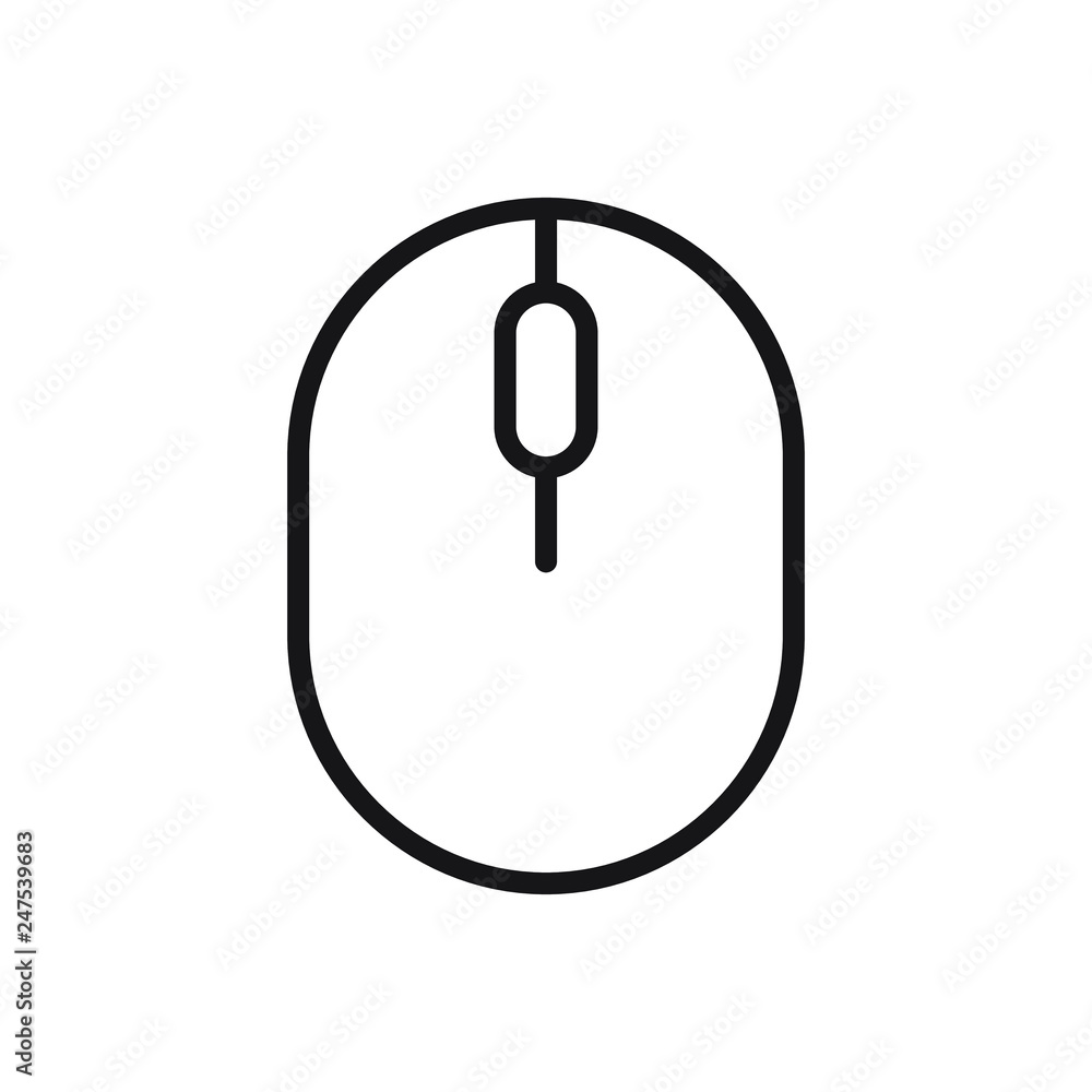 PC mouse icon. Computer mouse icon, Element of business icon for mobile concept and web apps. PC mouse icon. Computer mouse icon, Element of business icon for mobile concept and web apps.