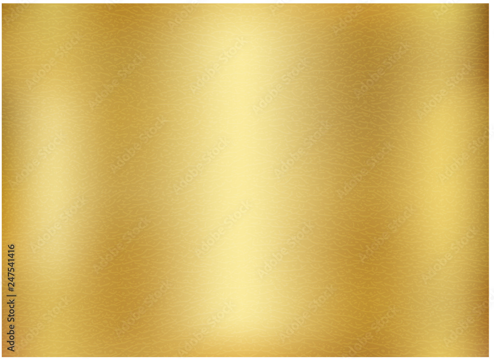 Vector gold blurred gradient style background. - obrazy, fototapety, plakaty 