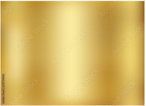 Vector gold blurred gradient style background. photo