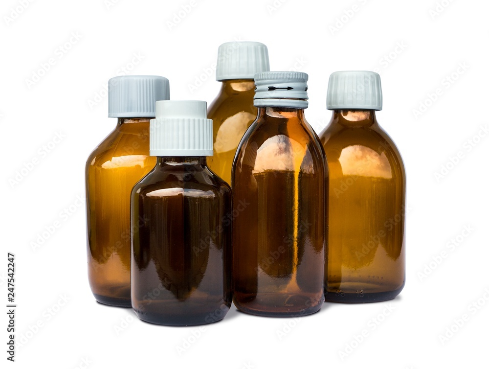 Bottles of Medicine Bottles of Medicine