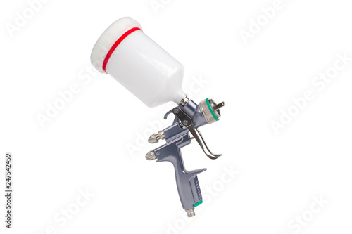 spray gun isolated on a white background