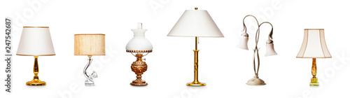 Vintage table lamps set