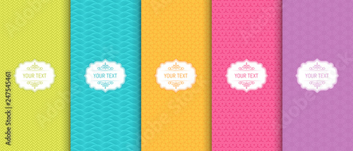 seamlessly retro patterns