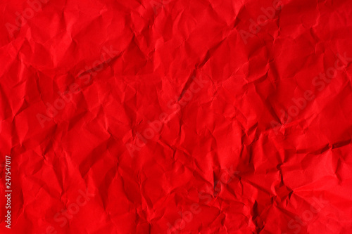 Wallpaper Mural Texture of old red crumpled paper cardboard for background Torontodigital.ca