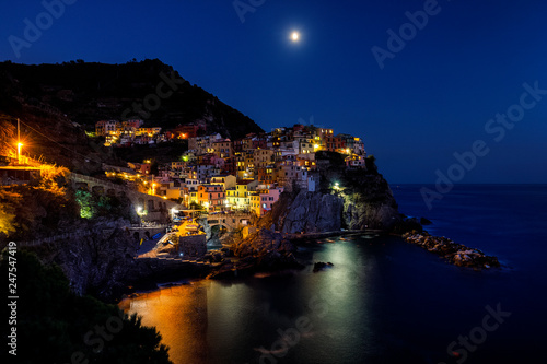 Manarola, Cinque Terre, Legurien, Italien