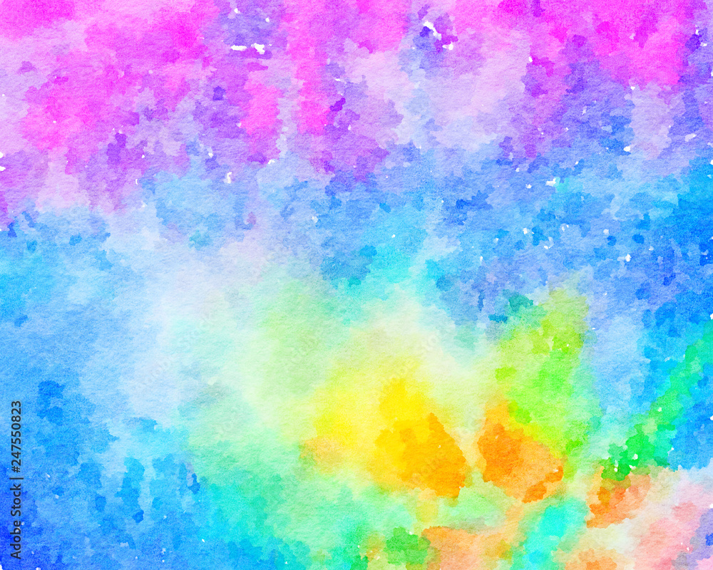digital paint-like illustration abstract background of watercolor texture style 