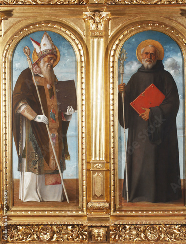 Saint Benedict and Saint Augustine