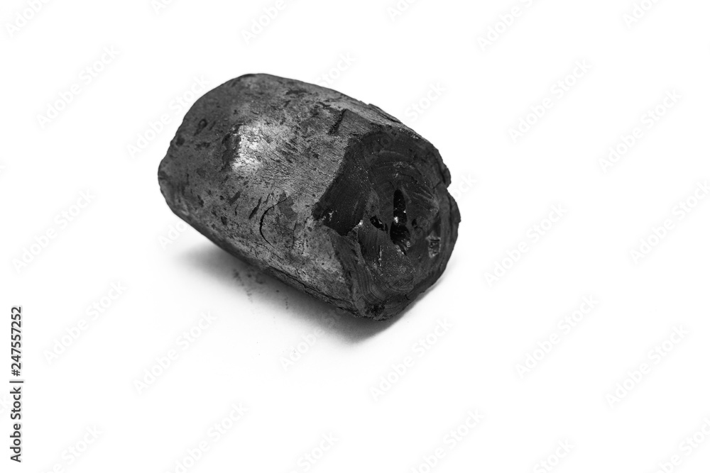 black dust powder charcoal on white background black dust powder charcoal on white background