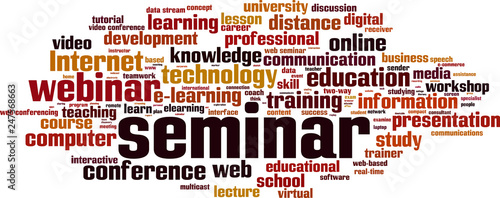 Seminar word cloud