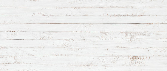 white wood texture background, top view wooden plank panel