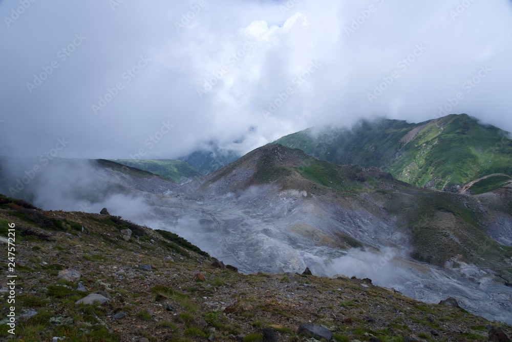 地獄谷　立山　扇沢