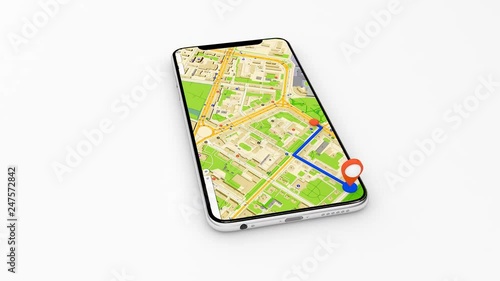 Navigation in the phone, get using the gps navigator 48.