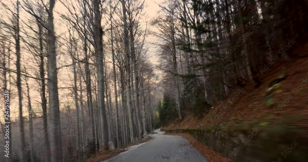Scenic Drive Through Triglav, Slovenia Scenic Drive Through Triglav, Slovenia