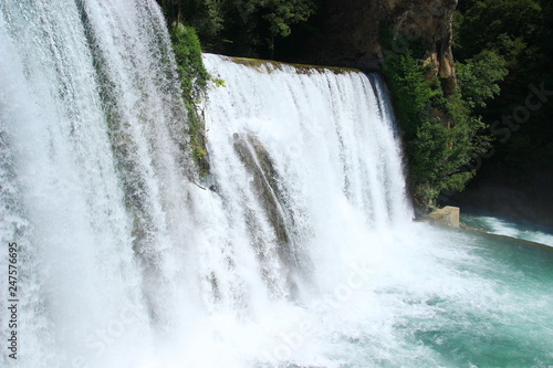 Waterfall in Jajce, Bosnia and Herzegovina