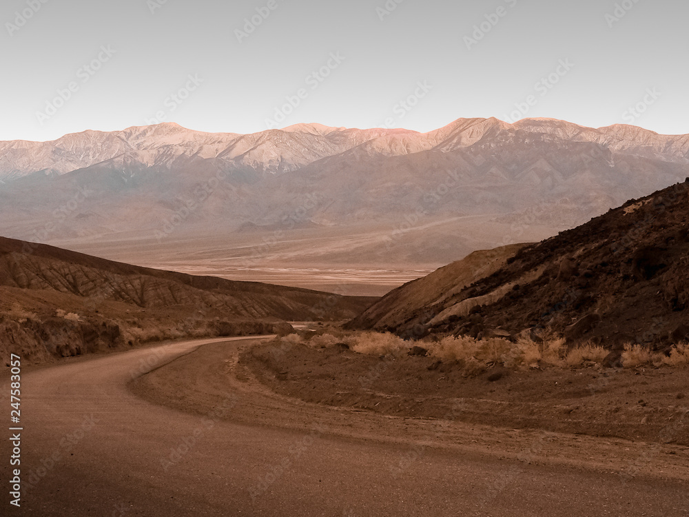 Death Valley National Park in California/Nevada, USA in 2008