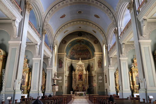 Basilica of the Sacred Heart of Jesus in Zagreb, Croatia  © zatletic