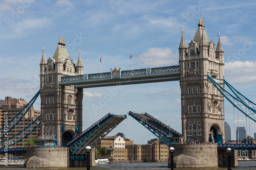 Tower Bridge in London, England, UK