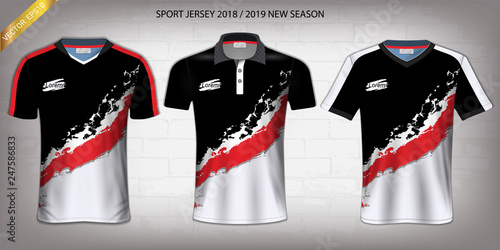 Polo t-shirt with zipper, Racing uniforms mockup template for Active wear and Sports clothing, such as, Racing apparel, Karting, Pit crew, Mechanic overalls, Everything is editable and Color change.